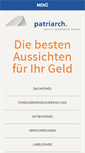 Mobile Screenshot of patriarch-fonds.de